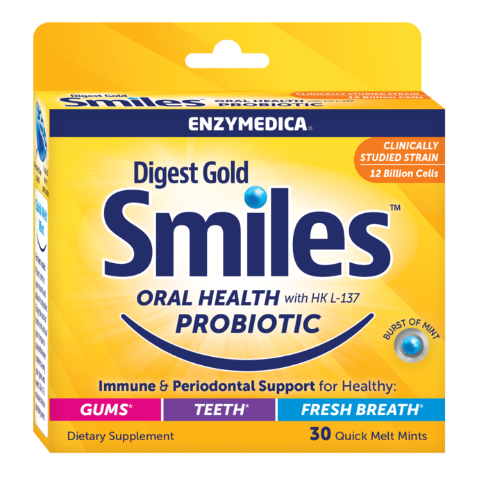 Enzymedica Enzymedica Digest Gold Smiles - 30 Mints
