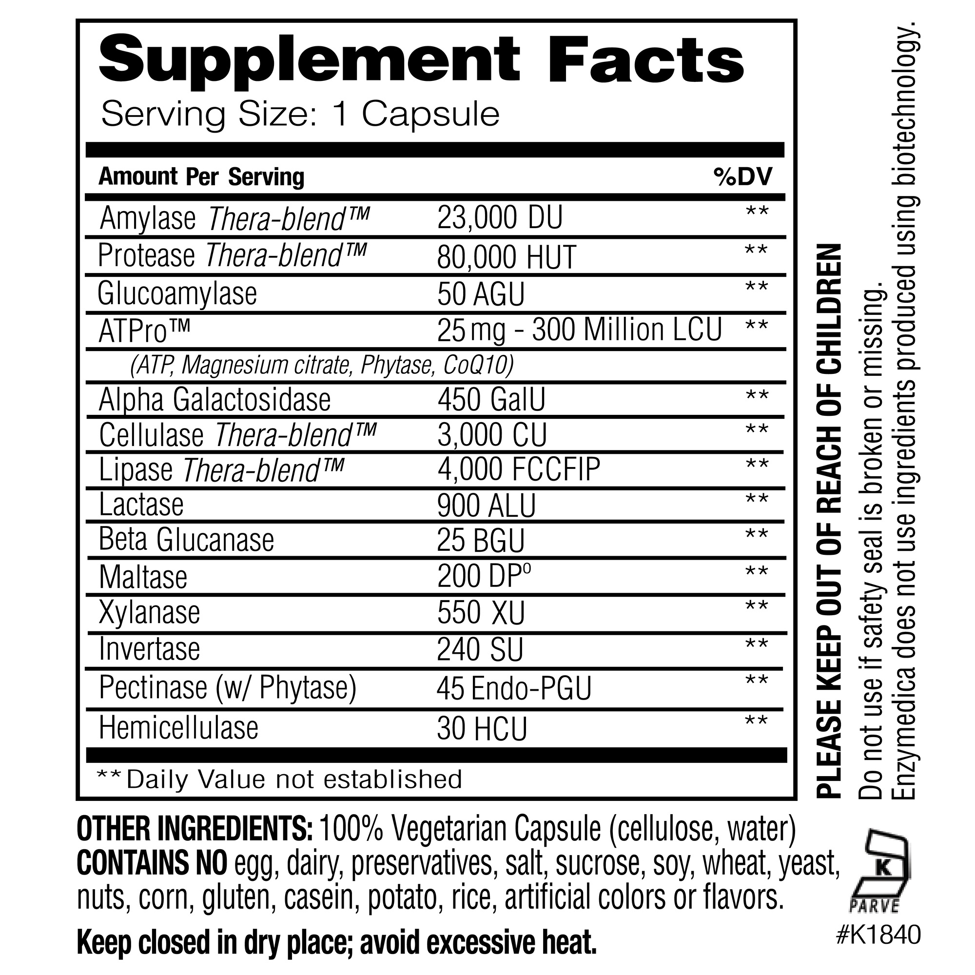 Enzymedica Enzymedica Digest Gold Smiles - 30 Mints