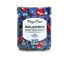 MegaFood Melatonin 3mg Berry Gummies