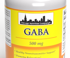 Chicago Nutrition Company GABA 500mg 100 Veg Capsules