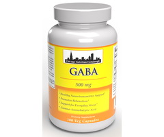 Chicago Nutrition Company GABA 500mg 100 Veg Capsules