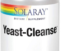 Solaray Yeast Cleanse - 180 Capsules