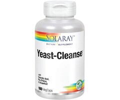 Solaray Yeast Cleanse - 180 Capsules