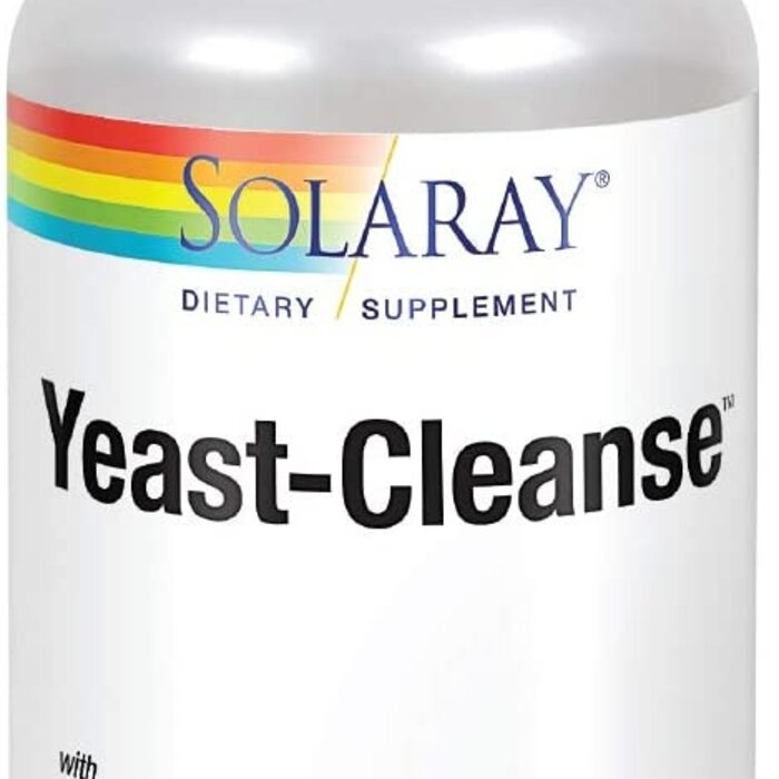 Solaray Yeast Cleanse - 180 Capsules