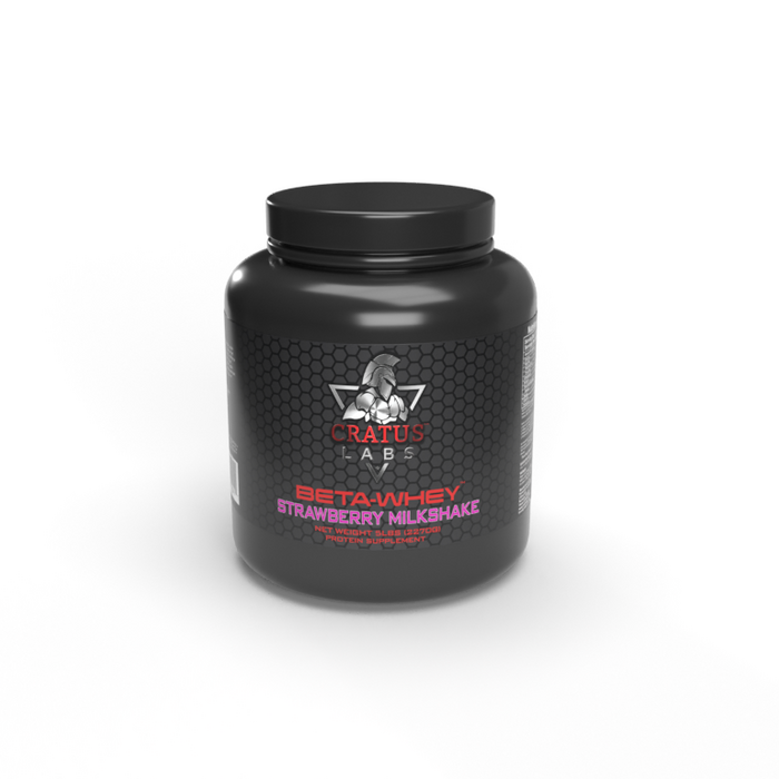 Cratus Labs Beta-Whey Strawberry Milkshake 5lb