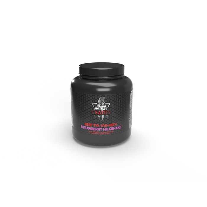 Cratus Labs Beta-Whey Strawberry Milkshake 5lb