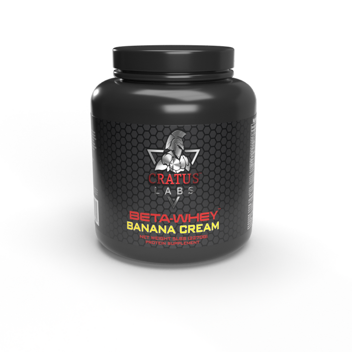 Cratus Labs Beta-Whey Banana Cream 5lb