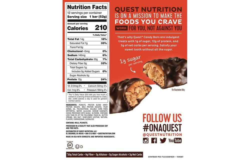 Quest Gooey Caramel Bites