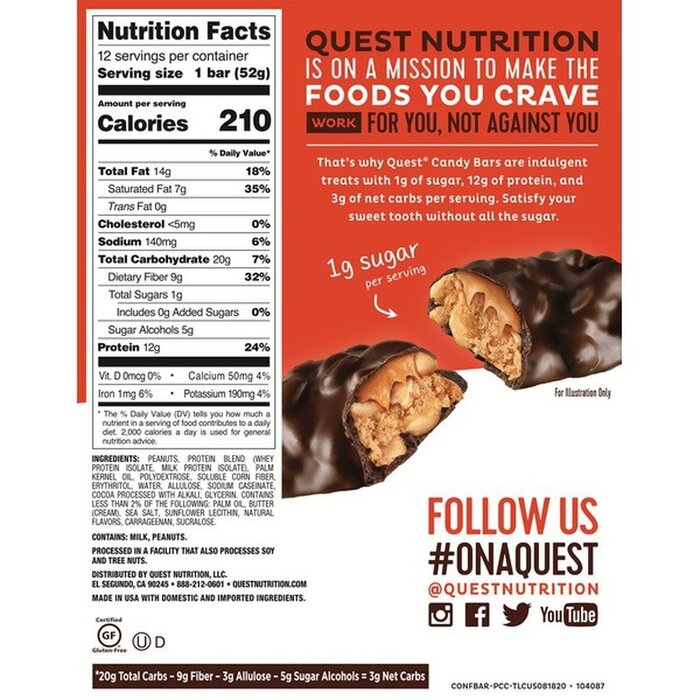 Quest Gooey Caramel Bites