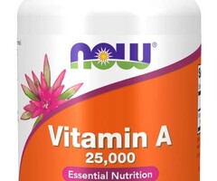 NOW FOODS Vitamin A 25,000 - 100softgels