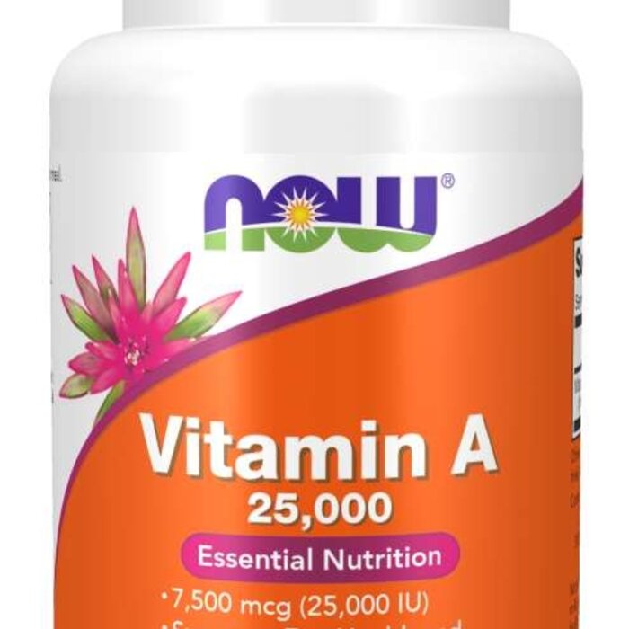 NOW FOODS Vitamin A 25,000 - 100softgels