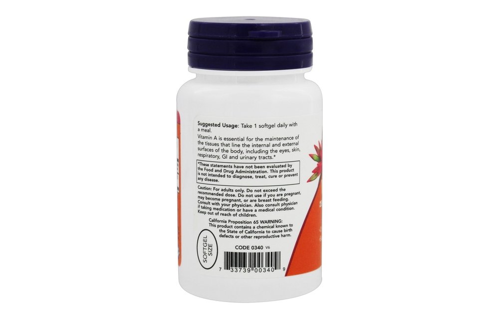 Vitamin A 25,000 - 100softgels