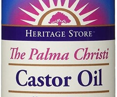 Heritage Store Castor Oil Palma Christa 16oz