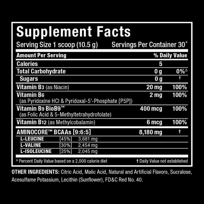 Aminocore BCAA 30serving - Sweet Tea