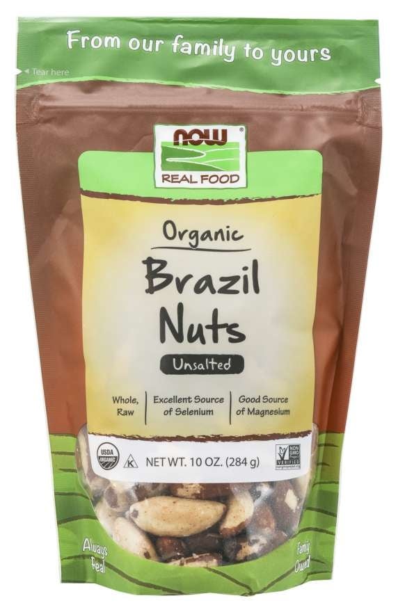 NOW FOODS NOW Foods Organic Brazil Nuts 10oz.