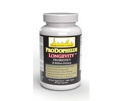 Chicago Nutrition Company Prodophilus Longevity - 20 Billion - 60 Veg Caps