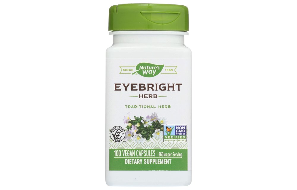 Eyebright - 860mg - 100 Veg Capsules