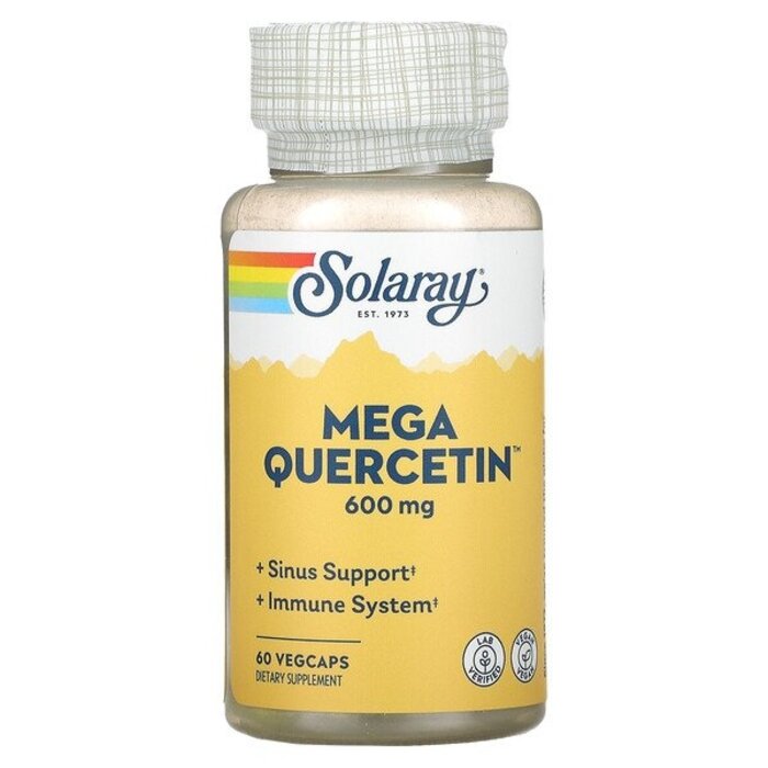 Solaray Quercetin 500mg - 90 caps Sinus Support