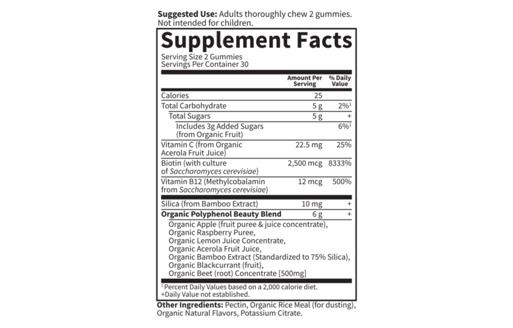 Garden of Life Beets Gummies Beauty HealthKick Nutrition™ Official