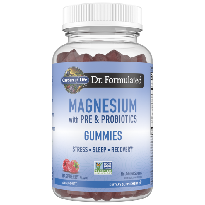 Garden of Life Garden of Life Magnesium Gummies with Pre/Probiotics Raspberry
