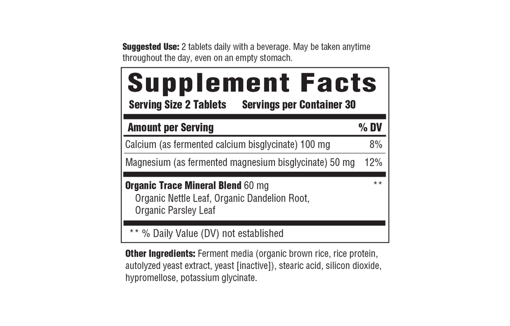 Calcium & Magnesium 60 tabs
