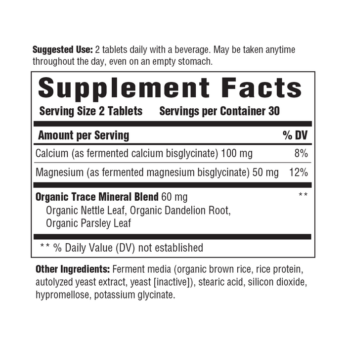 MegaFood MegaFood Calcium & Magnesium - 60 Tablets