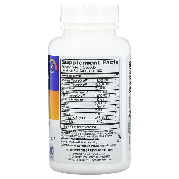 Enzymedica Enzymedica Digest Complete - 180 Capsules