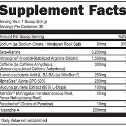 Das Labs Bucked Up LFG Burn Pre-Workout - Berry