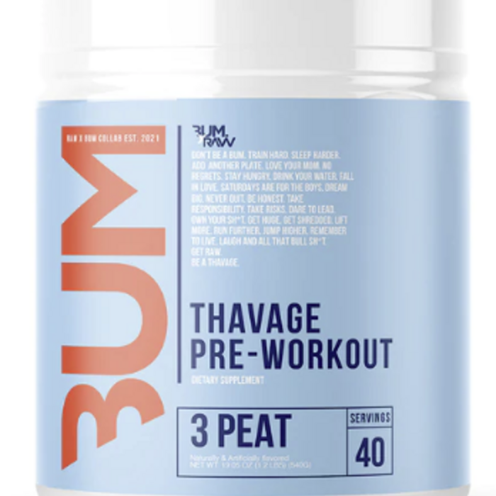 Raw Nutrition Raw Nutrition - Thavage Pre workout - 3Peat