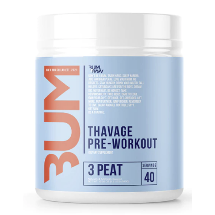 Raw Nutrition Raw Nutrition - Thavage Pre workout - 3Peat