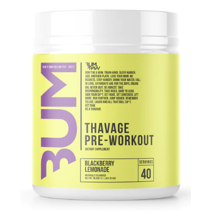 Raw Nutrition Raw Nutrition - Thavage Pre Workout - Blackberry Lemonade