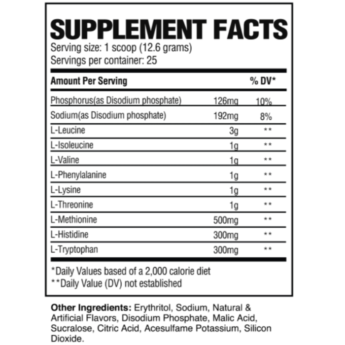 Raw Nutrition Raw Nutrition - Raw EAA - Watermelon