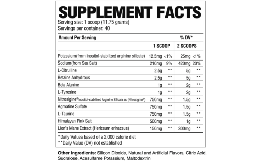 Raw Nutrition - Raw Pump - Pineapple