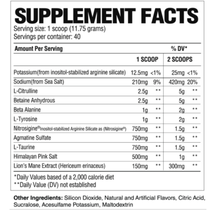 Raw Nutrition Raw Nutrition - Raw Pump - Watermelon