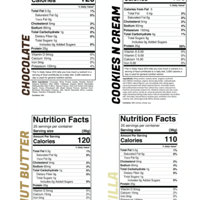 Raw Nutrition Raw Nutrition Whey Isolate - Cookies n Cream