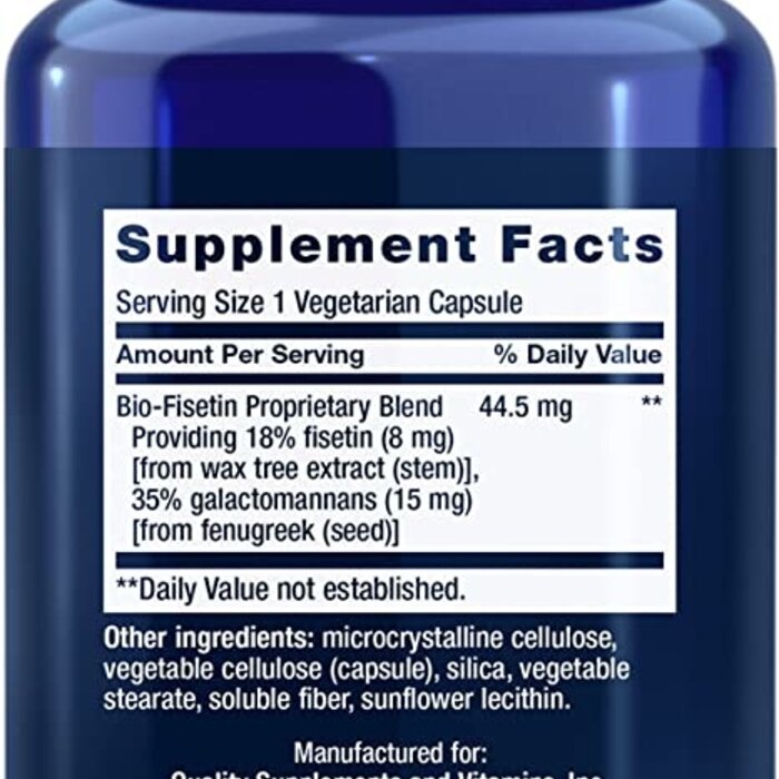 Life Extension Life Extension Bio-Fisetin, 30 Vegetarian Capsules