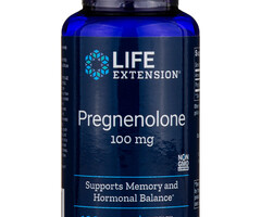 Life Extension Life Extension Pregnenolone, 100 mg, 100 Capsules