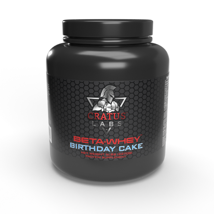 Cratus Labs Beta-Whey 5lb. Birthday Cake