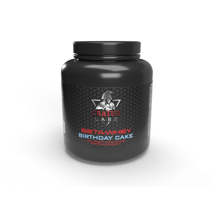 Cratus Labs Beta-Whey 5lb. Birthday Cake