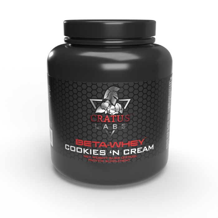 Cratus Labs Beta-Whey 5lb-Cookies & Cream
