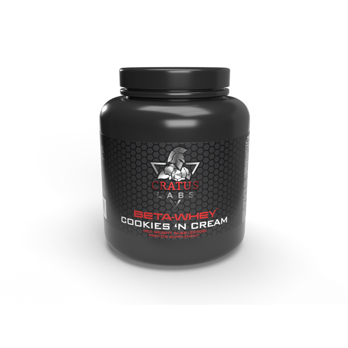 Cratus Labs Beta-Whey 5lb-Cookies & Cream
