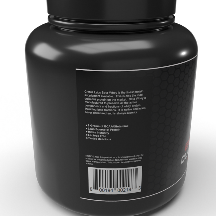 Cratus Labs Beta-Whey 5lb-Cafe Latte