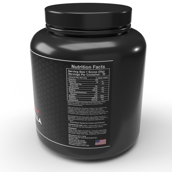 Cratus Labs Beta-Whey 5lb-Cafe Latte