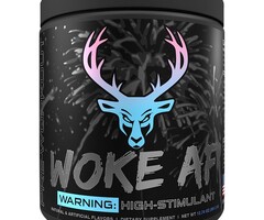 Das Labs Bucked Up WOKE AF Pre-Workout - Blue Cotton Candy