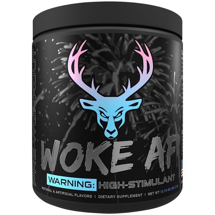 Das Labs Bucked Up WOKE AF Pre-Workout - Blue Cotton Candy