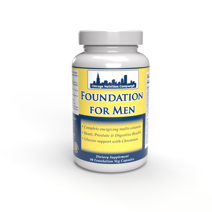 Chicago Nutrition Company Foundation for Men - 90 Vegetarian Capsules