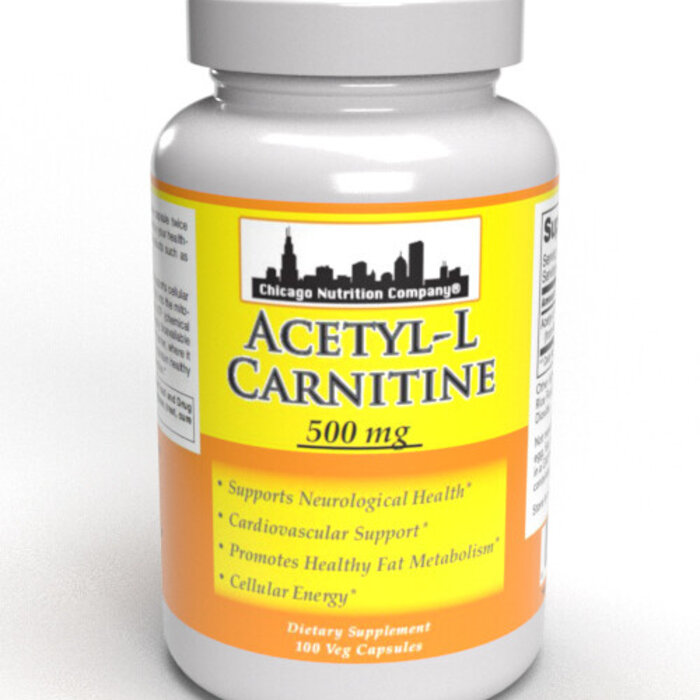 Chicago Nutrition Company Acetyl L-Carnitine 500mg 100ct