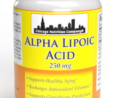 Chicago Nutrition Company Alpha Lipoic Acid - 250mg - 120 Vegetarian Capsules