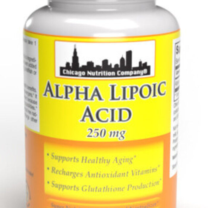 Chicago Nutrition Company Alpha Lipoic Acid - 250mg - 120 Vegetarian Capsules