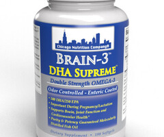Chicago Nutrition Company Brain-3 Supreme DHA 180 Softgels